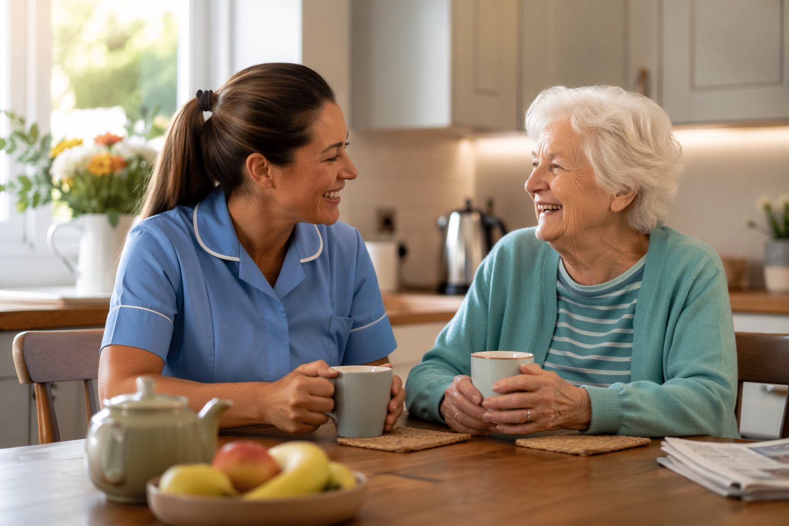 Compassionate care in a warm home