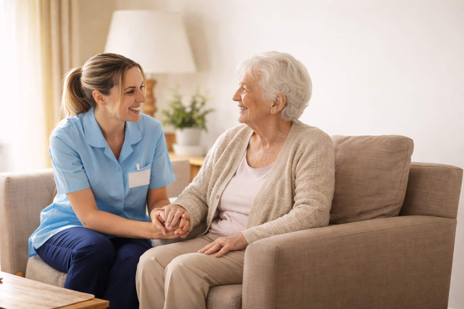Compassionate care in a warm home